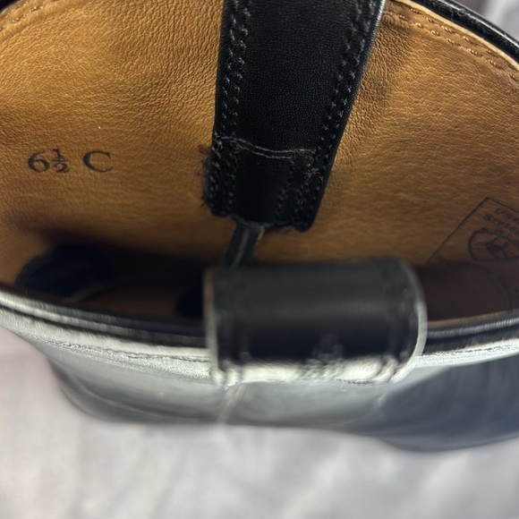 🔥🔥🔥Ariat Black Cowboy Boots Classic Western Design Size: 6.5C🔥🔥🔥 - Picture 7 of 12